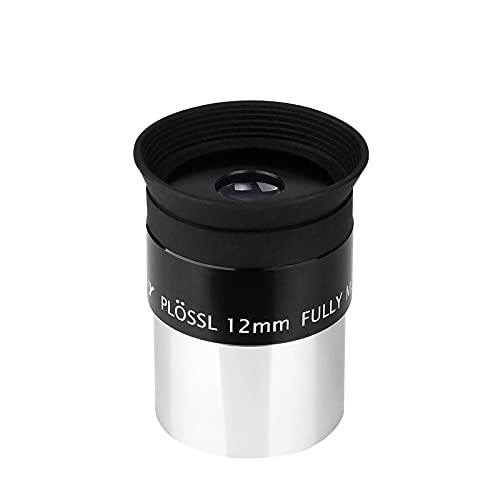 Oculaire 12mm Plossl SVBONY SV131 coulant 31.7mm avec filtre fileté