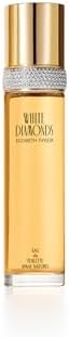 Elizabeth Taylor White Diamonds Women's Perfume, Long-Lasting Floral Fragrance for Her, Eau de Toilette EDT Spray, 3.3 fl oz
