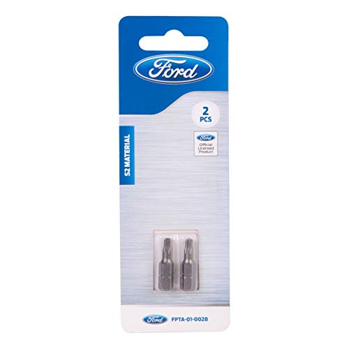 Ford Tools T20 S2 Screwdriving Bits, 25 mm, Fpta-01-0028, 2 Pieces