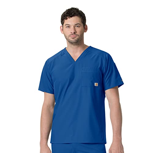 Preisvergleich Produktbild Carhartt Herren Slim Fit V-Ausschnitt Top Medizinisches Schlupfhemd, königsblau, Groß