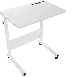 Grandma Shark 80 * 40cm Laptop Desk,Staande Hoogte Verstelbare Computer Bureau met Mobiele Telefoon Tablet PC Slot…