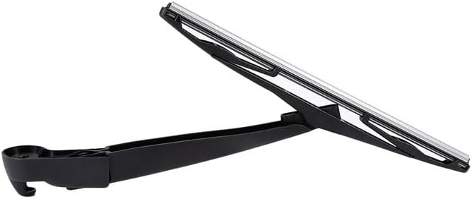 Car Rear Windshield Wiper Arm for Jeep Wrangler 2007-2016, Back Wiper Arm Blade Set Rubber Cleaning Window Replacements Parts