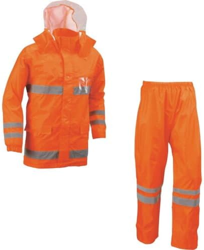 船橋 安全レイン オレンジ Lサイズ FS-6000_OR_L