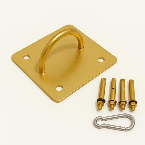 Boks Kum Torbası Tavana Asma Aparatı - Salıncak, Crossfit Aletleri, Hamak Tavan Asma Aparatı (Gold)