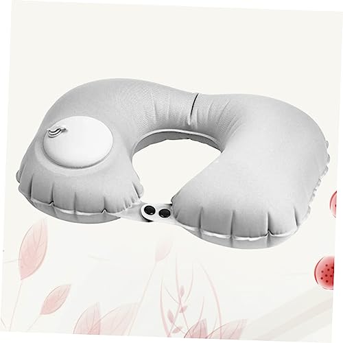Set 2 Almohadas cervicales tamaño 46x29 cm gris miniatura 5