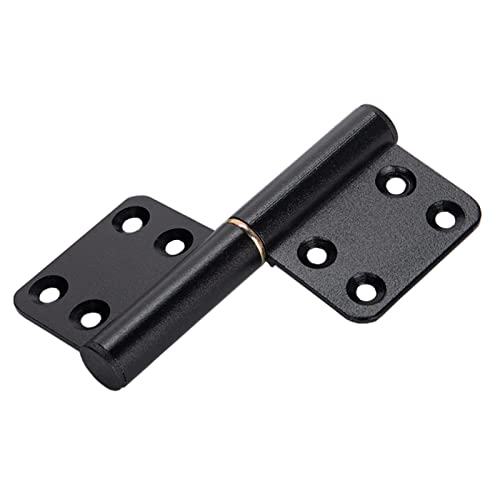 6 Pcs 4 Inch Lift Off Hinges Flag Hinges Black Door Hinge Lift-Off Hinge Removable Hinges #TOP7