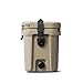 YETI Roadie 15 Hard Cooler with DoubleDuty Shoulder Strap, Tan