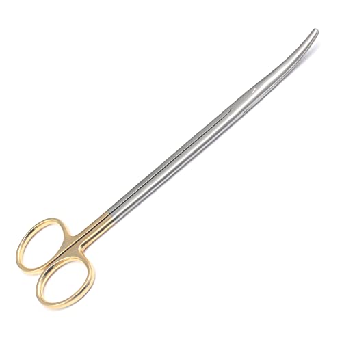 WellnessD'Light - Metzenbaum Scissors 7” Curved Tungsten Carbide Stainless Steel