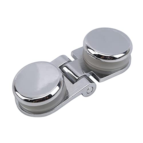 Armadi Cerniere a chiusura morbida, Cerniere for porte Schermo for box doccia in lega di zinco Cerniera in vetro senza cornice Copertura decorativa da infilare Cerniera for porta cromata rotonda Jig (