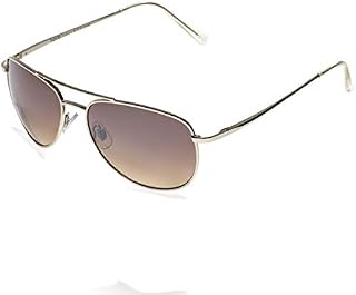 NYS Collection Pearl Street Metal Aviators Sunglasses (Silver Metal Frame/Light Smoke Gradient Lens)