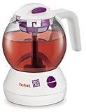 Tefal BJ1100FR Théière Électrique Magic Tea Sans Fil 1L Système Infusion Intégré Minuteur Filtre