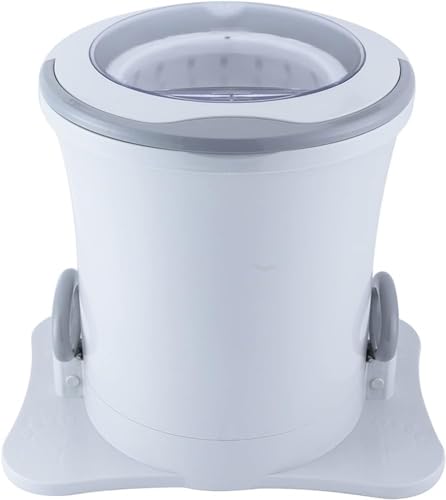 Lavadora deshidratadora manual con manivela: secadora portátil no eléctrica para camping, dormitorios y apartamentos. Minilavadora manual para prendas delicadas.