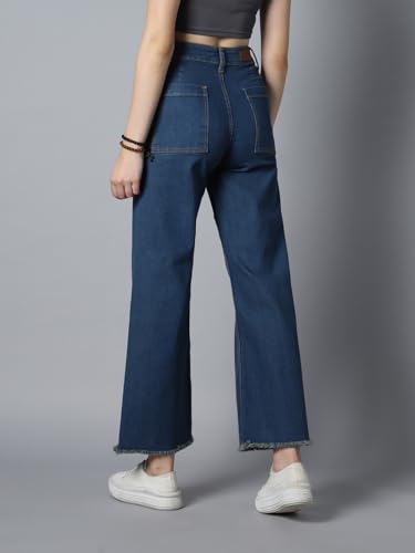 Image of HIGH Star Women's Straight Fit Mid Rise Jeans