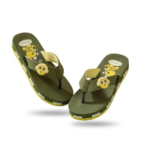 Image of Kids' Flip Flop Slippers, soft and Lightweight sole, Super Flexible, Comfortable & Arch Support, Durable Indoor and Outdoor Slippers