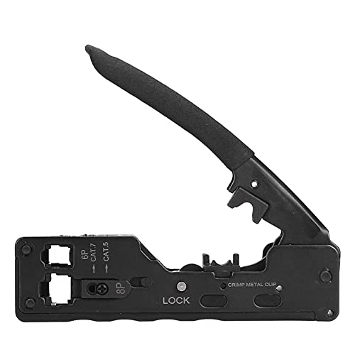 ANKROYU �v���t�F�b�V���i���l�b�g���[�N�P�[�u�������H�� ���`�F�b�g�� RJ45 RJ12 �R�l�N�^�����L�b�g Cat5e Cat6 Cat7 �C�[�T�l�b�g�P�[�u���p ���Y�f�|�� ����~�߃O���b�v�t��