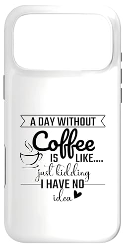 �R�[�q�[�̂Ȃ����͏�k�̂悤�� I Have No Idea �X�}�z�P�[�X iPhone 17 Pro Max �p