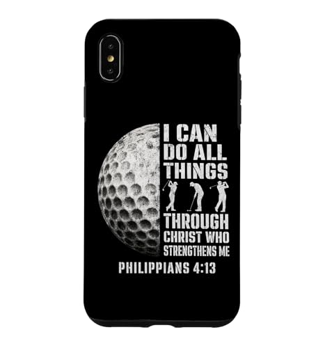 �N���X�`���� �S���t�@�[ I Can Do All Things Through Christ �X�}�z�P�[�X iPhone XS Max �p