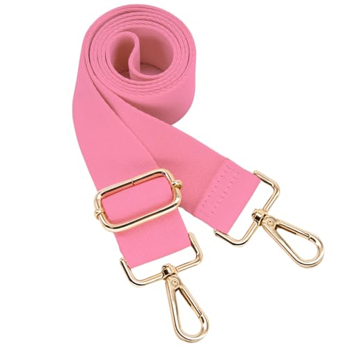 Image of S&loyoe Thickened Solid Color Purse Straps Replacement Crossbody Bag Strap Adjustable Wide Guitar Straps for Handbags 1.5inch