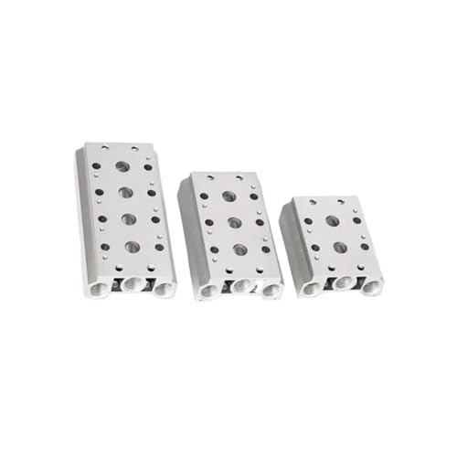 Électrovannes 4V210 et collecteur d'échappement d'air 200M-5F embase pneumatique 5 voies - 2