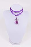  Syloschmuck ★ Engel ★ Erzengel ★ Zadkiel ★ lila ★ Halskette ★ Damenkette ★ Weihnachtsgeschenk ★ Handmade ★ Geschenk für Sie