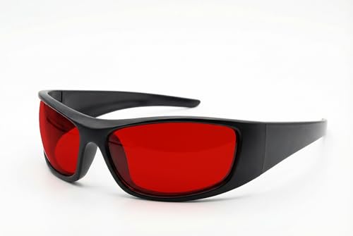 Image of Bloomoak 99% Blue Light Blocking Glasses,Nighttime Sleep,Fully Wraparound Your Eyes with No Leaks for Side Glare