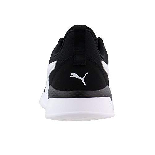 PUMA Puma Unisex-Adult Anzarun Sneaker, Black White, 6