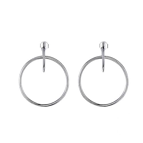 Boucles d'oreilles en argent véritable, le cadeau mode idéal pour elle