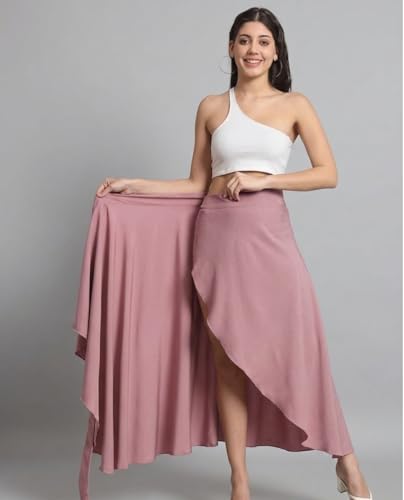 Image of Women's Long Wrap Around Maxi Skirt | Women Wear Long Skirt
