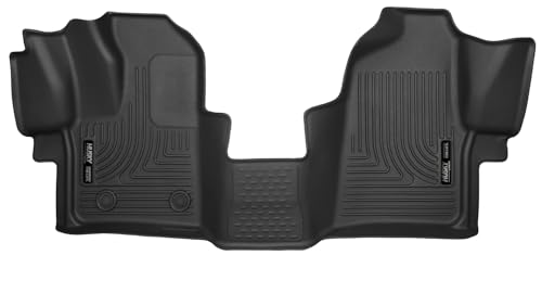 Tapis de sol Husky Liners Ford Transit 150 250 350 caoutchouc noir 53481 avant