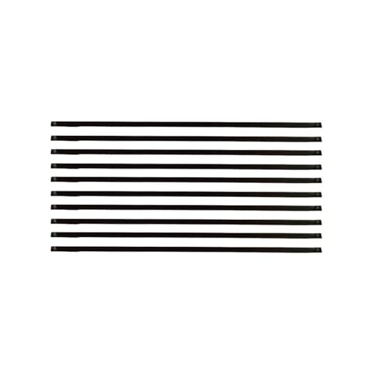 100 Pack High Carbon Steel Scroll Saw Blades