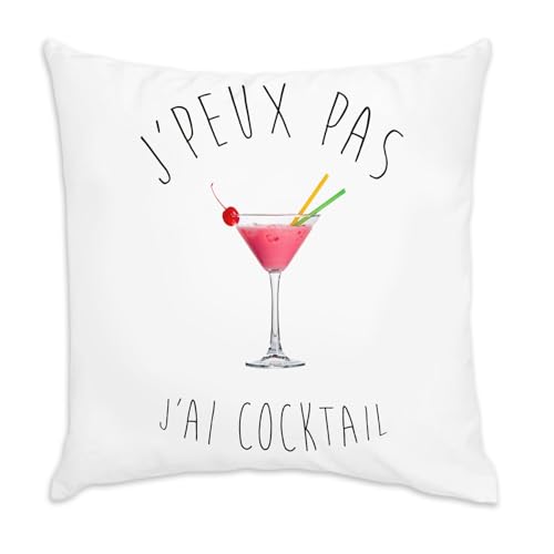 Coussin velours blanc 40x40cm pour égayer un salon triste - 2