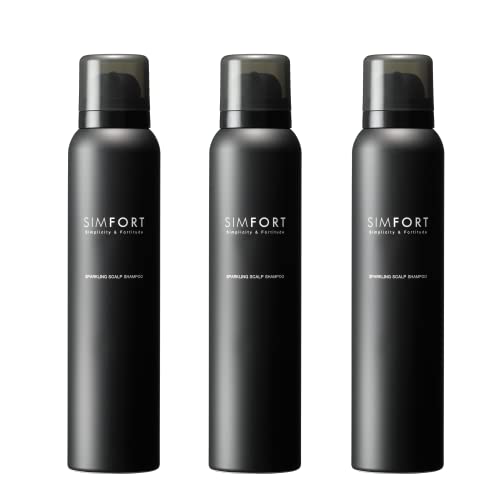 Simfort Sparkling Scalp Shampoo For Thinning Hair And Hair Loss - Hair Growth Treatment (3 Pack) #TOP4