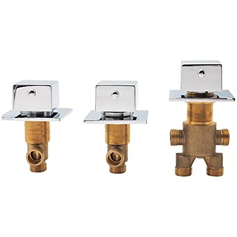 AFUDER Cold and Hot Water Tap Brass Switch Control Valve for Bathtub Faucet Set Shower Cabin Mixer Faucet Bath Faucet Cover
