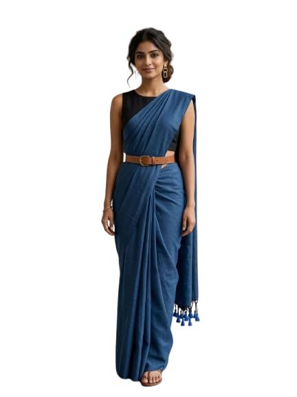 Women’s Solid Color Saree 5.5mitar Elegant Traditional & Casual Wear Saree for Party, Office & Festive Use | Soft Comfortable Fabric | Multiple Colors Available-picture-37