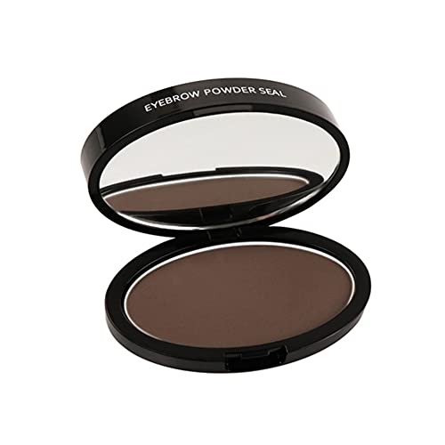 Sello Polvo para Cejas,Plantillas para Cejas,Estampillas para Cejas Polvo,Sello de Cejas a Prueba de Agua,Sello de Cejas Impermeable,Brow Stamp,Forma Ceja Profesional,para Principiantes,Marrón Claro Cover