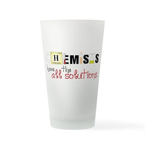 CafePress All The Solutions Pint Glass, 16 oz. Drinking Glass