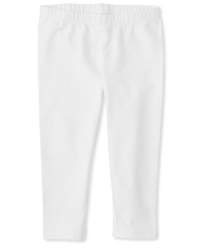 The Childrens Place girls 4876 leggings pants White 7409 5 6 US