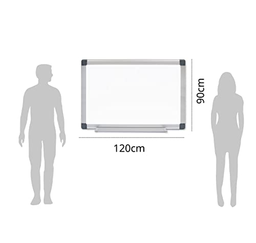 Weiße Magnetische Tafel geeignet als Multitasking-Administrator. Dieses Brett ist funktional als Wochenplaner, auch ein praktisches Element zum Arbeiten in Büros.