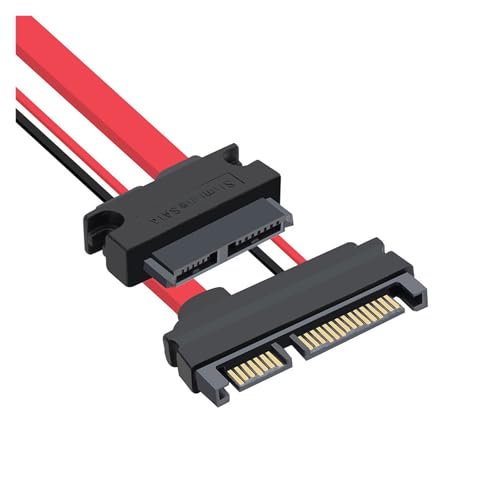 SATA 22P Public to Slimline 7+6SATA 13P Female Optical Drive miniatura 6