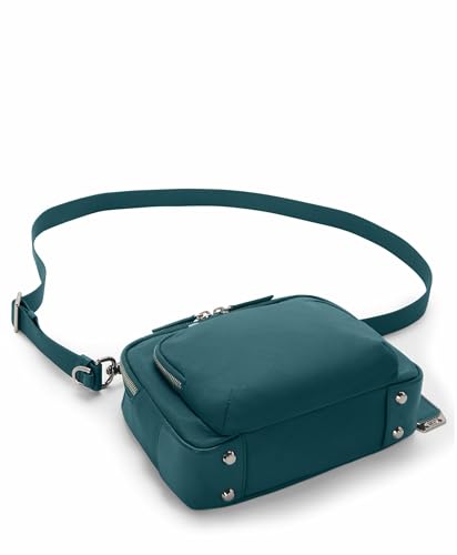 Image of TUMI - Voyageur Teghan Crossbody - Women's Compact Everyday Purse with Leather Trim