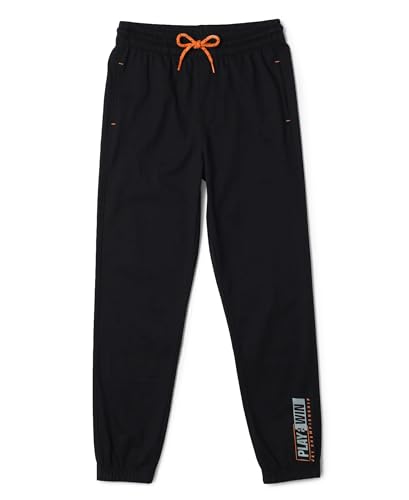 Image of Jockey AB10 Boys Super Combed Cotton Rich Graphic Printed Joggers with Elasticated Hem