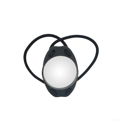 Miroir de poignet pour plongée sous-marine, 7,5 x 4,8 cm, avec bracelet élastique pour la plongée sous-marine, pour la plongée sous-marine, design léger et compact pour plongeurs