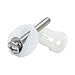 2 Pcs Toilet Lid Screw Hinges Tool for Seat Fixing Screwbolts Connector Hardware Easy to Inst Expansion Screws Replacement Kit