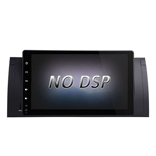 JINFOLI Android 10.0 Lettore multimediale for auto 1 Din Autoradio GPS Navigazione Stereo 4G 64G DSP Unità principale WIFI IPS Adatto, for BMW, E39 X5 E53 M5 Impianto audio stereo per auto(NO DSP)
