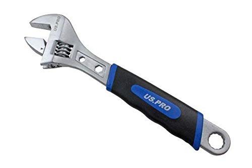 US Pro Tools, set di 4 chiavi inglesi regolabili da 15,2 cm, 20,3 cm, 25,4 cm, 30,5 cm, 1835