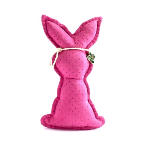 Pets and People Co. Cottontail Buddy - Pink Rabbit Plush Toy for Dogs with Squeaky - Suitable for Small, Medium, & Large Dog Breeds (B0CZF84N4Z) Amazon Price History, Amazon Price Tracker