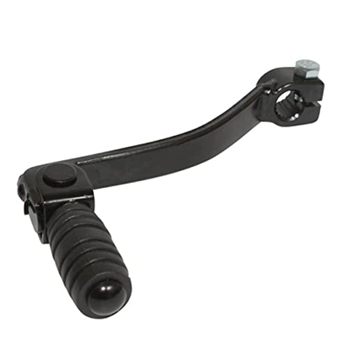 P2R (Motorisé) SELECTEUR DE VITESSE ADAPTABLE DERBI 50 SENDA, GPR-GILERA 50 SMT, RCR ACIER NOIR (PLIABLE) -P2R-