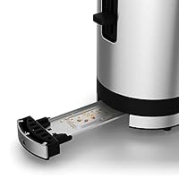 WMF Küchenminis Toaster Langschlitz mit Brötchenaufsatz, 2 Scheiben, XXL, Bagel-Funktion, Langschlitztoaster mit 7 Bräunungsstufen, 900W, Toaster edelstahl matt – Ansicht 4