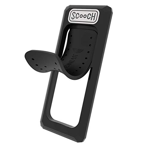 Scooch WINGBACK | Pop Up Phone Grip & Stand for Phones and Tablets (Black)