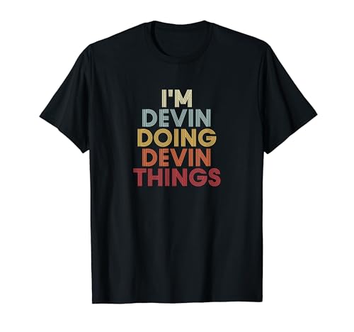 Devin Name Devin Personalized Name First Given T�V���c